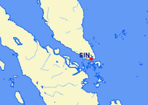 Singapore Airlines hubs and focus cities