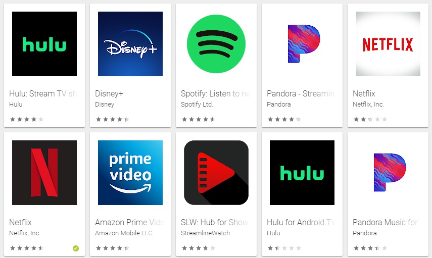 Streaming Apps Streaming Apps Google Play