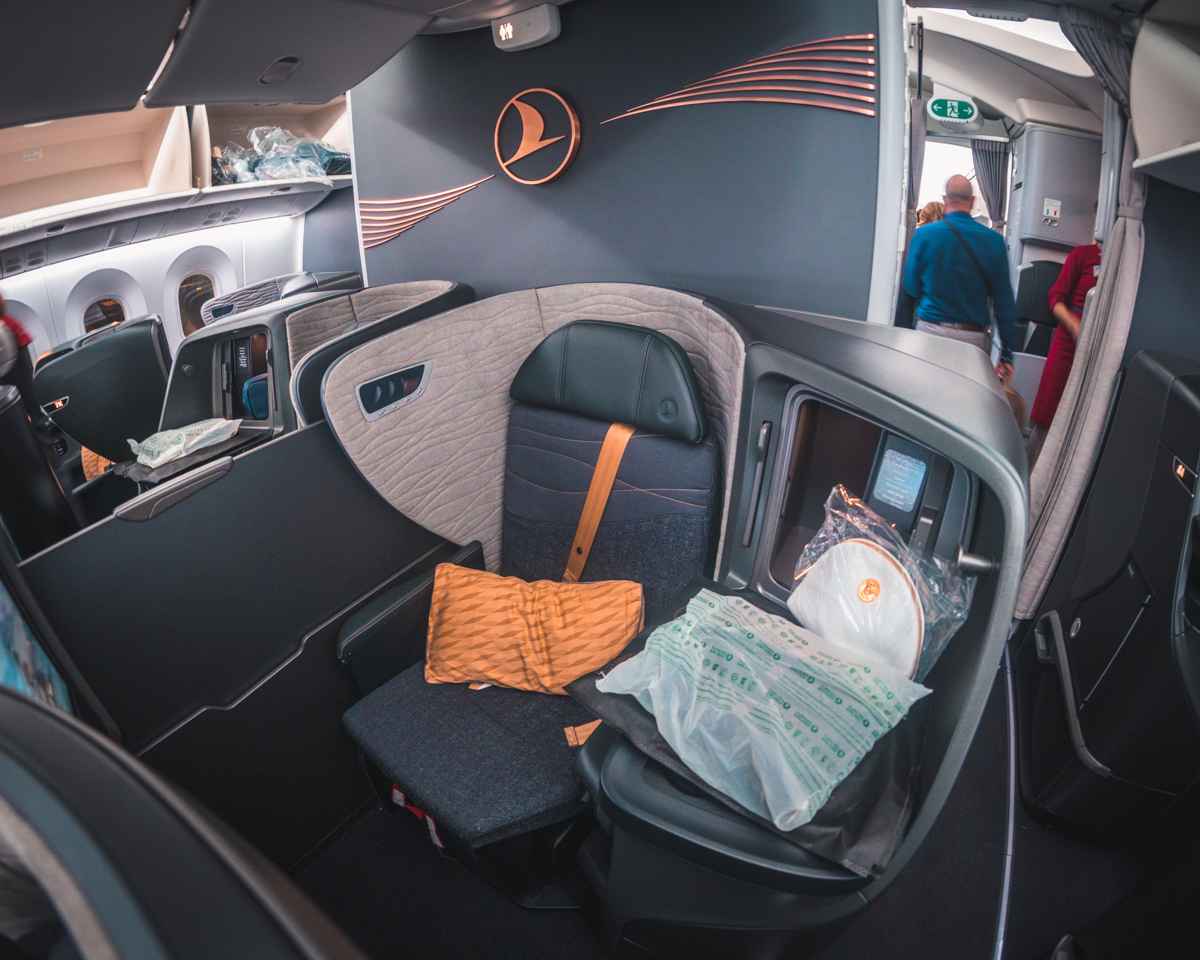 Turkish Airlines Boeing 787 9 Business Class Middle Pair Seats