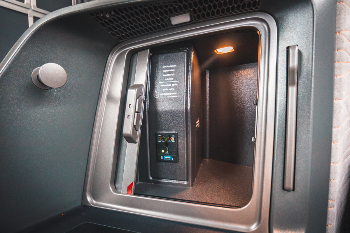 Turkish Airlines Boeing 787 9 Business Class Storage Cupboard