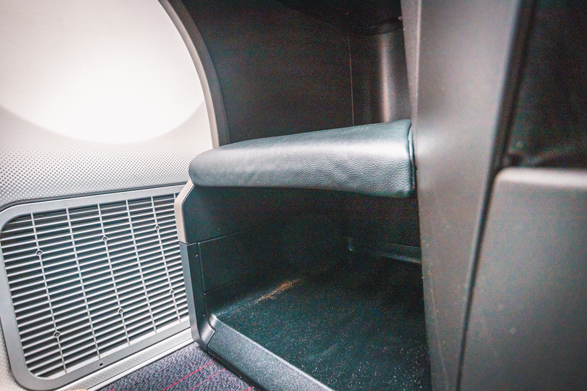 Turkish Airlines Boeing 787 9 Business Class Storage