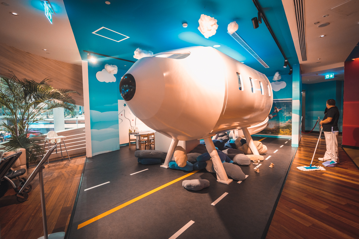 Turkish Airlines Business Lounge Kids Play Plane