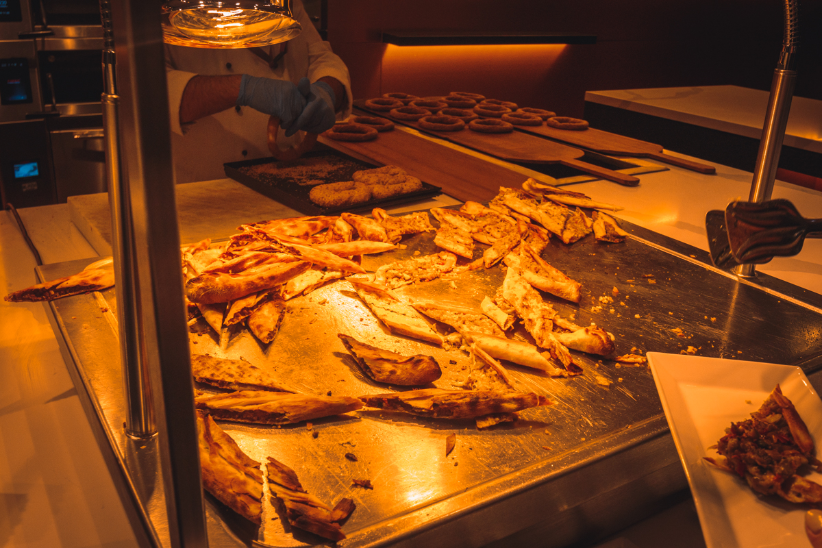 Turkish Airlines Business Lounge Live Cooking Station