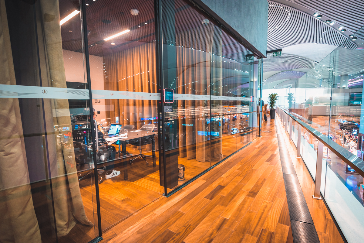 Turkish Airlines Business Lounge Meeting Rooms