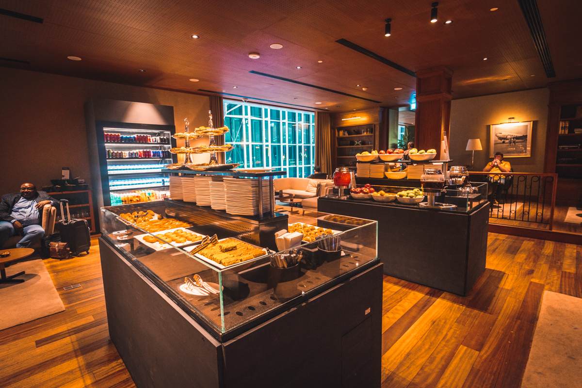 Turkish Airlines Business Lounge Snack Station