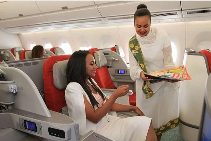 ethiopian business Ethiopian Airlines business class