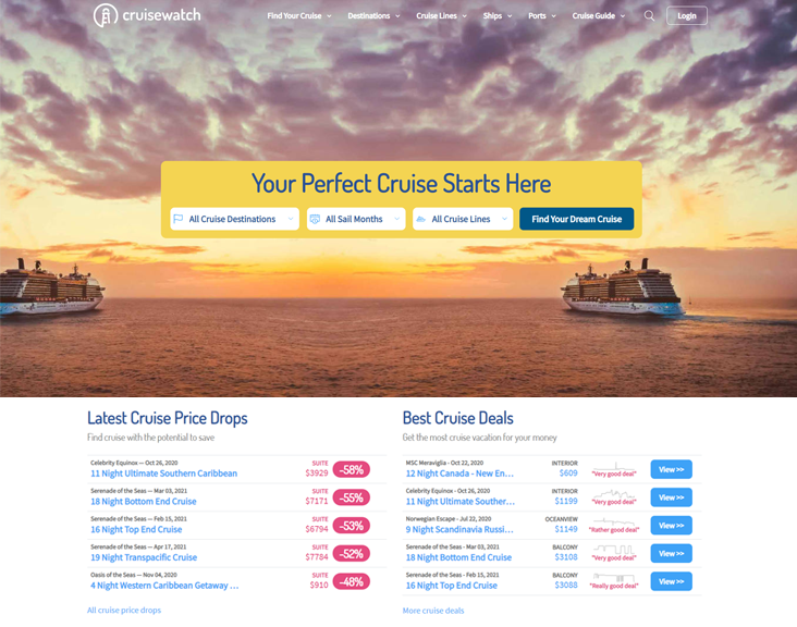 Cruise Watch Home Page
