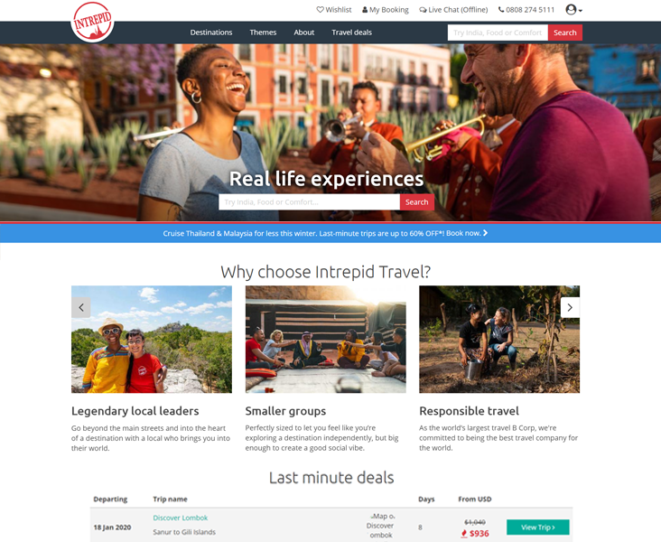 Intrepid Home Page