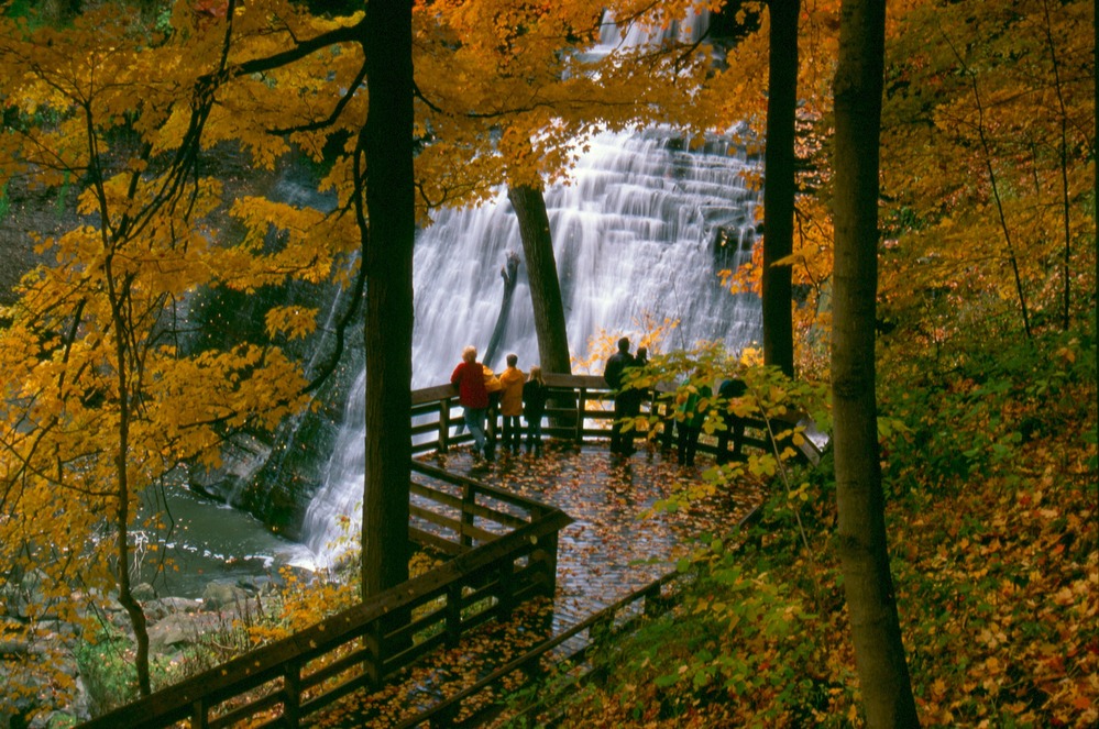 Brandywine Falls in Cuyahoga National Park