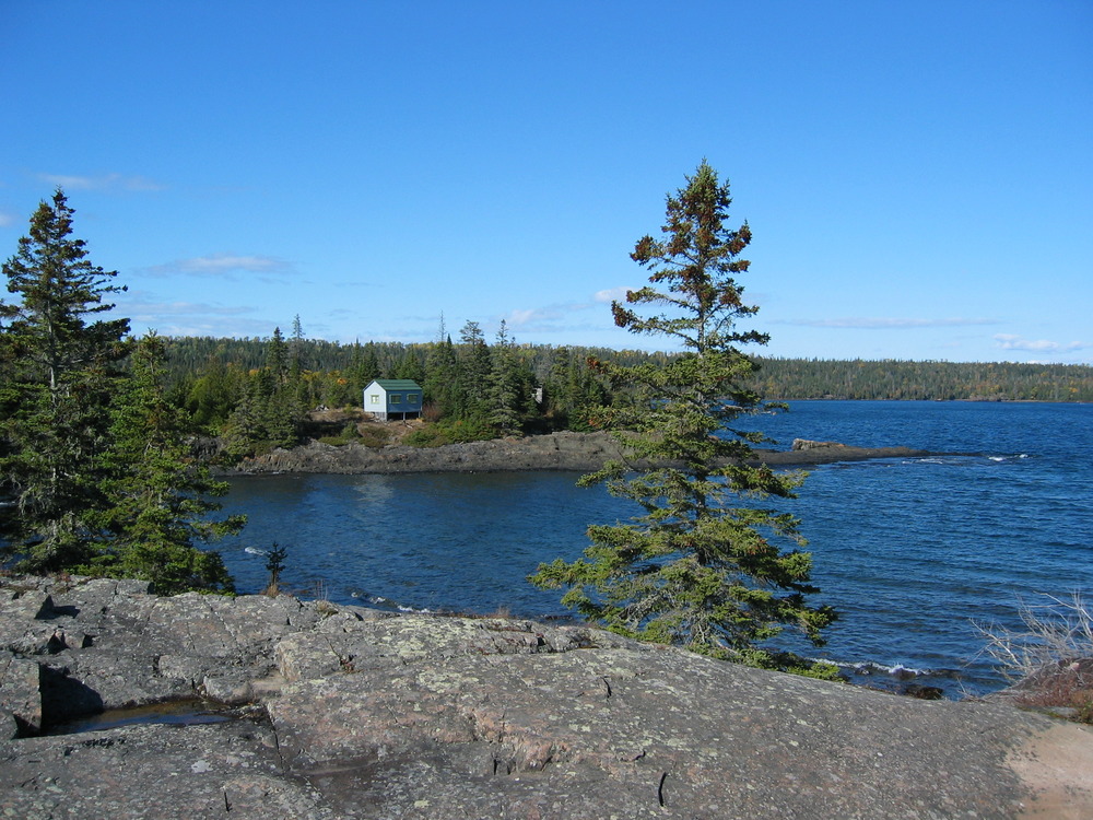 Dassler Cabin in Isle Royale National Park