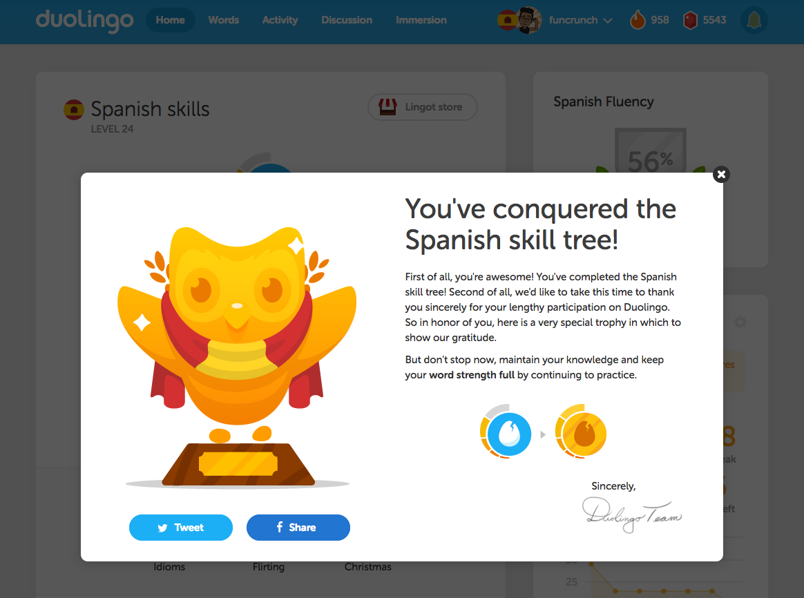 Duolingo Spanish