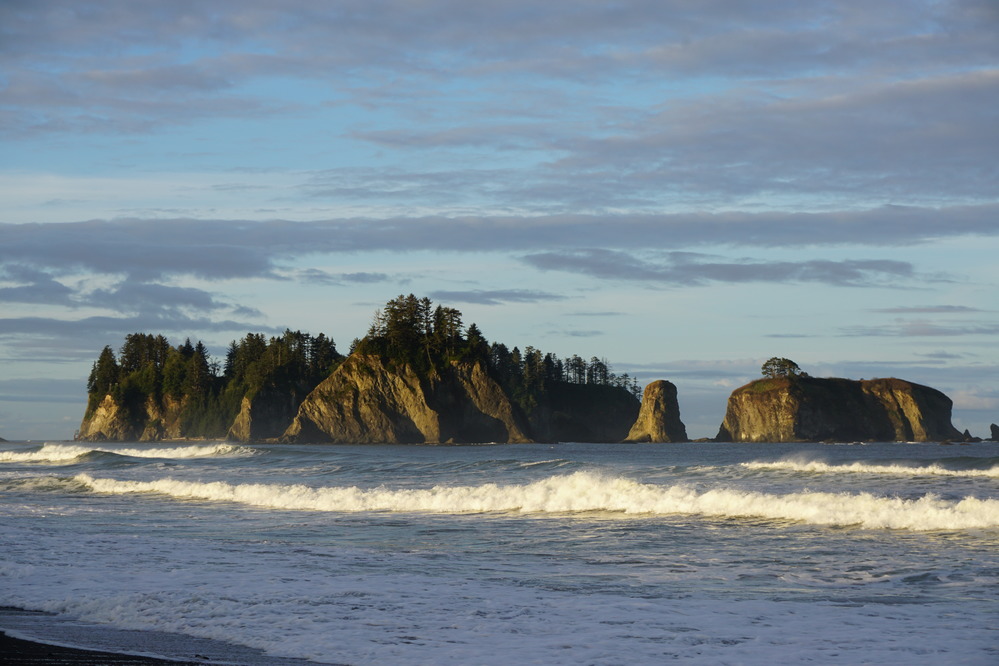 James Island off the Olympic Coast in Olympic National Park