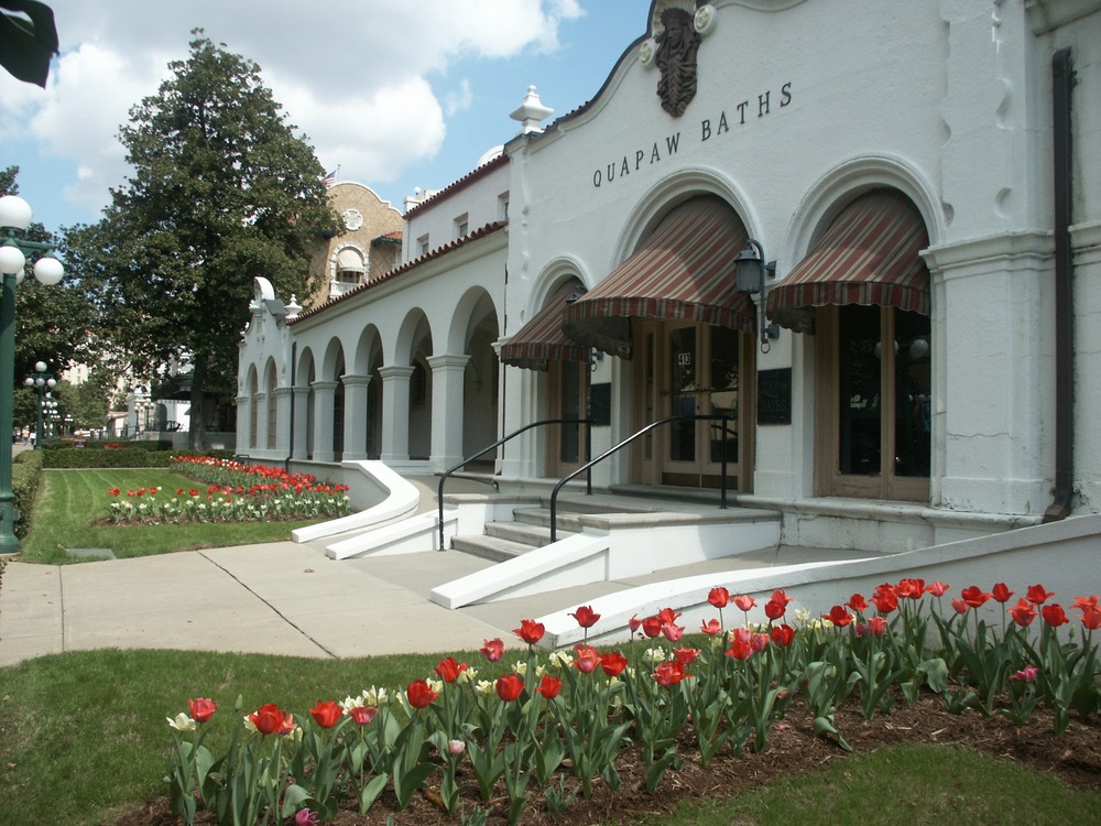 Quapaw Bathhouse at Hot Springs National Park