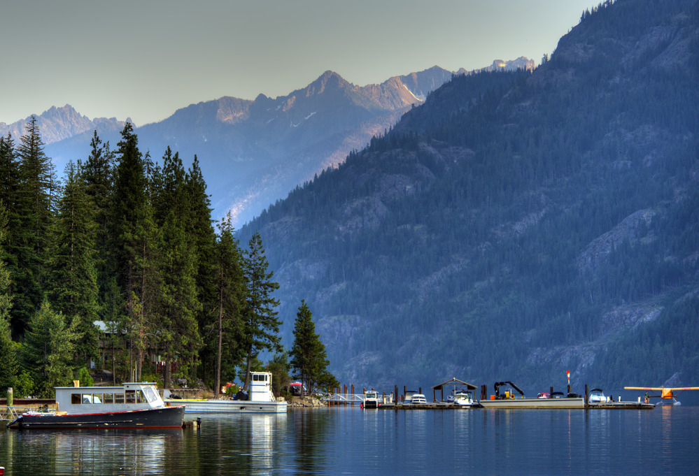 Stehekin at Lake Chelan in North Cascades National Park