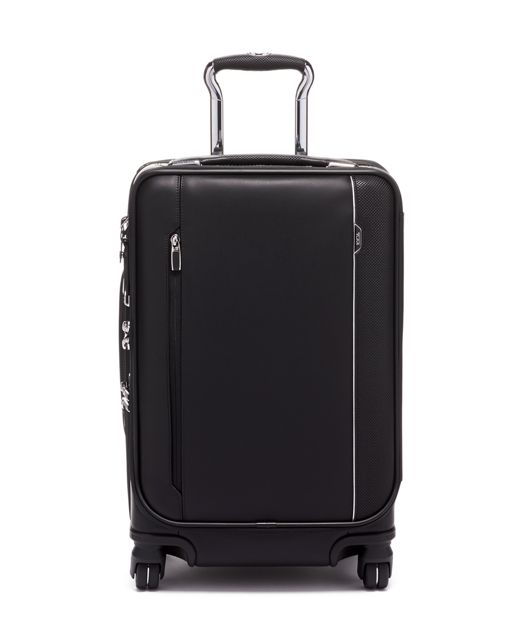 Arrivé International Dual Access 4 Wheeled Carry On Leather