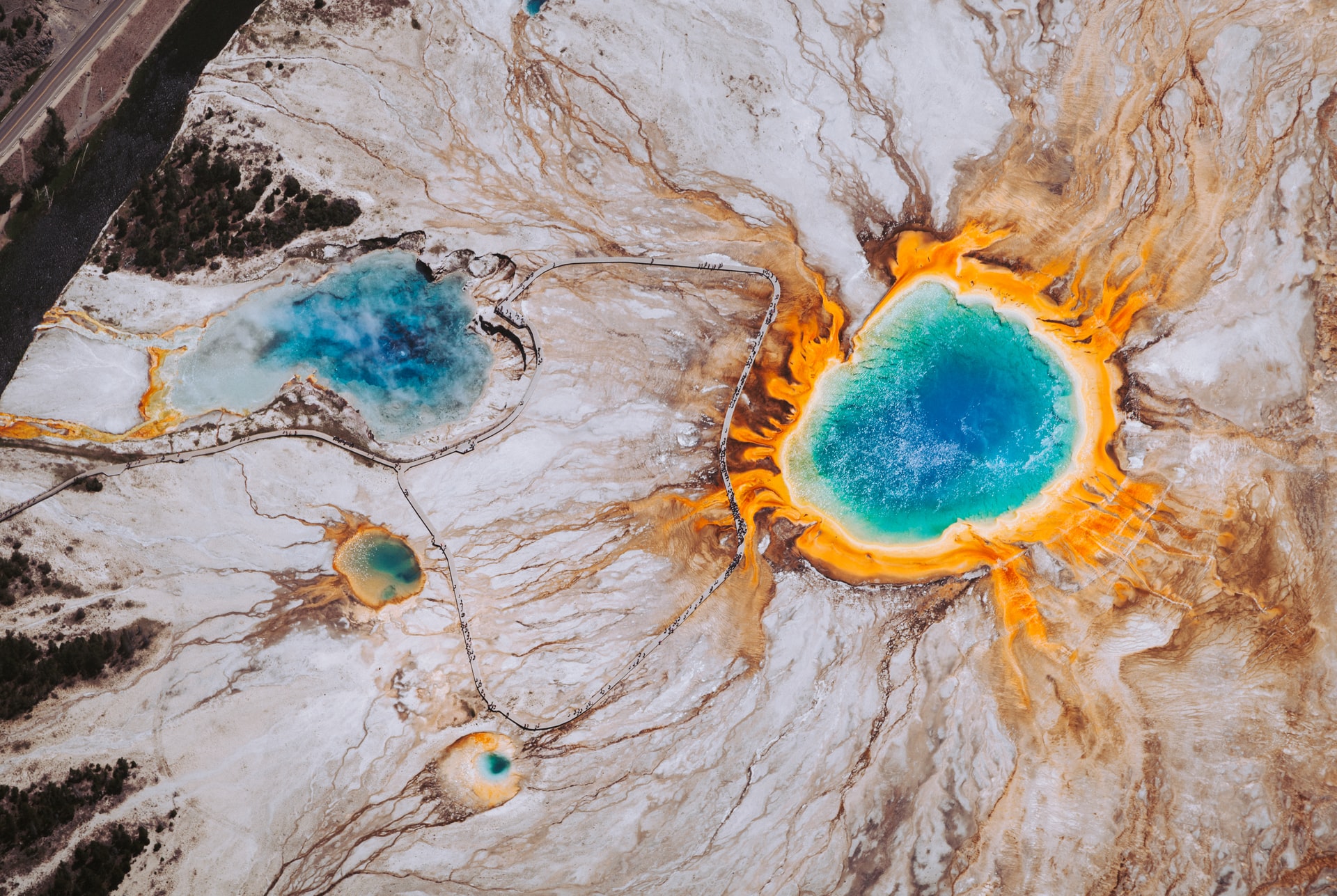 Grand Prismatic Spring Yellowstone National Park