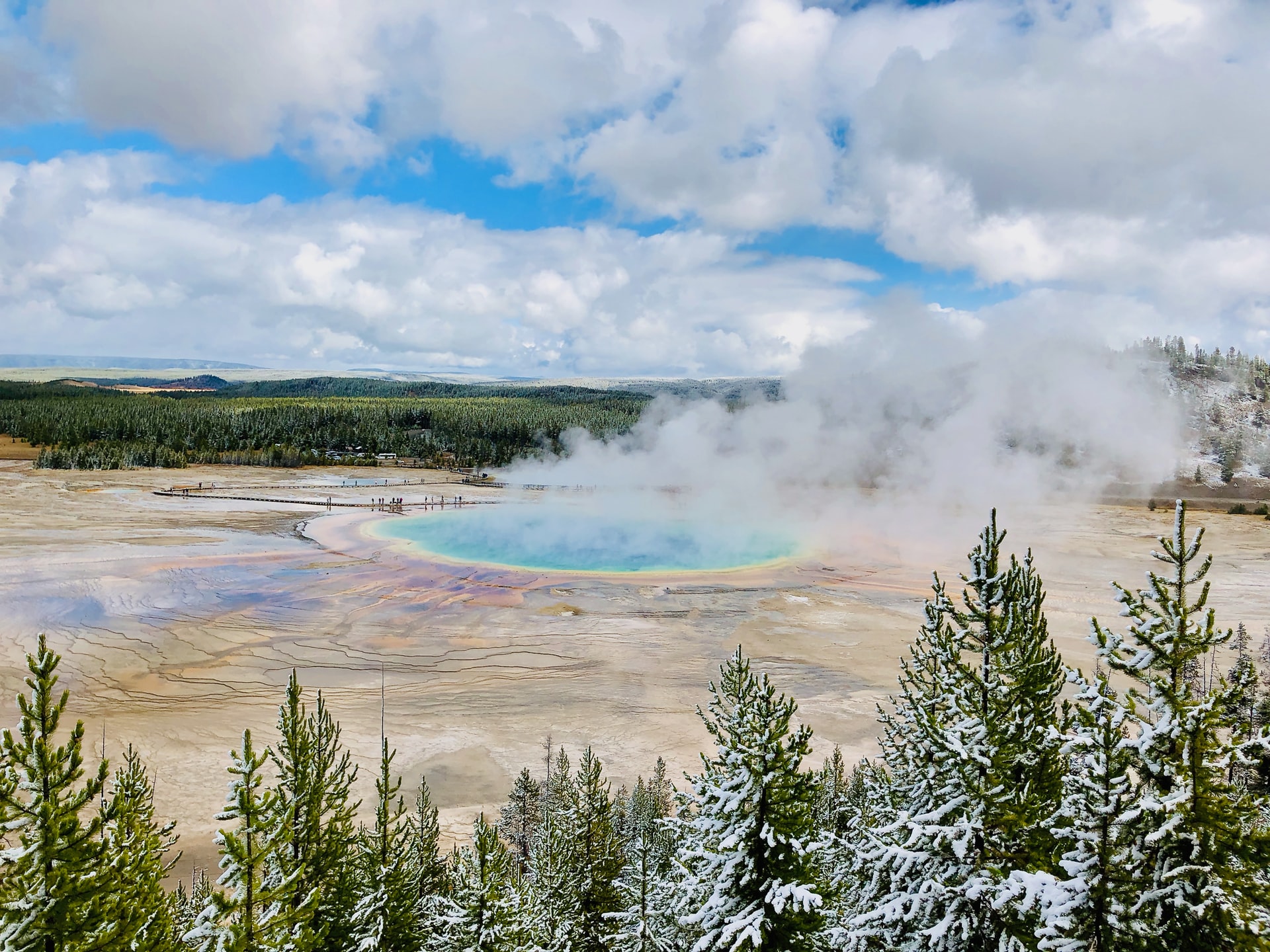 Grand Prismatic Spring Yellowstone
