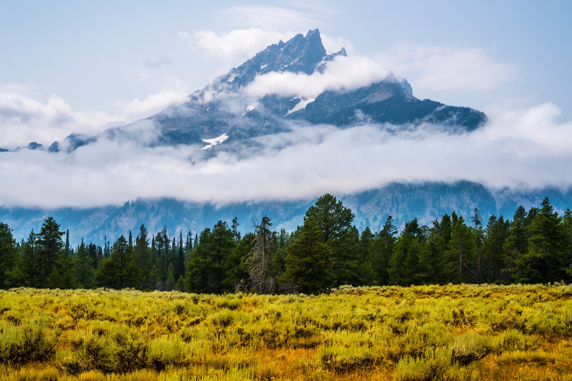 Mountain in Yellowstone
