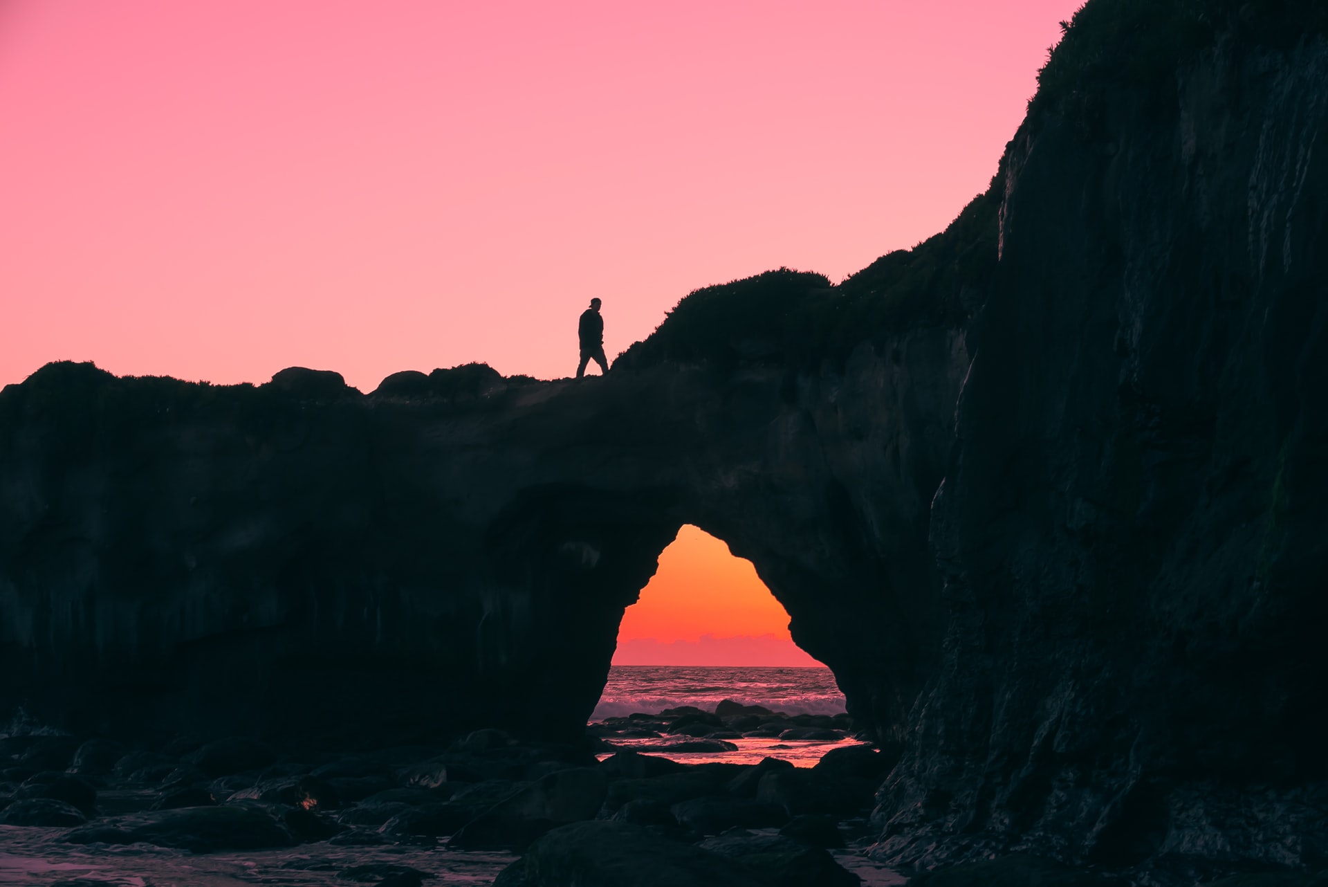 Natural Bridges State Beach