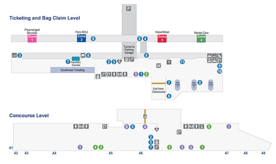 Raleigh Durham International Airport Terminal 1