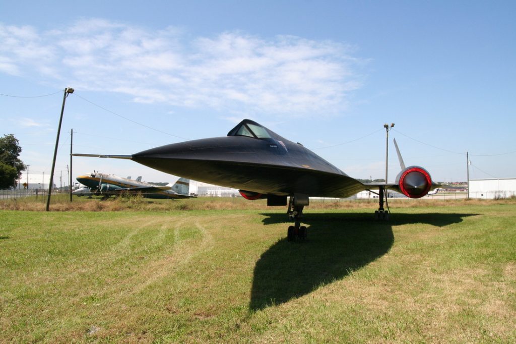A 12 Blackbird at Southern Museum of Flight Museum