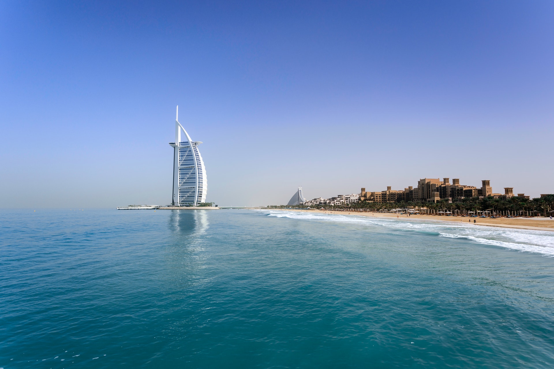 Burj al Arab Hotel in Dubai UAE