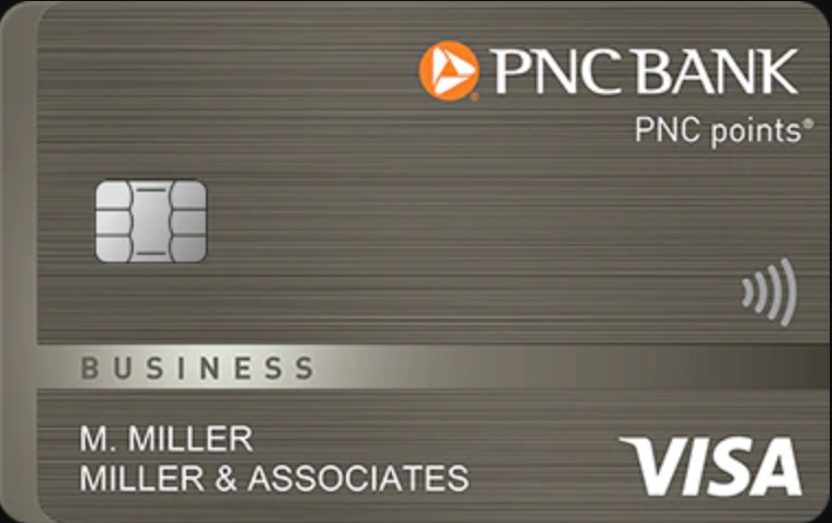 PNC points business credit card