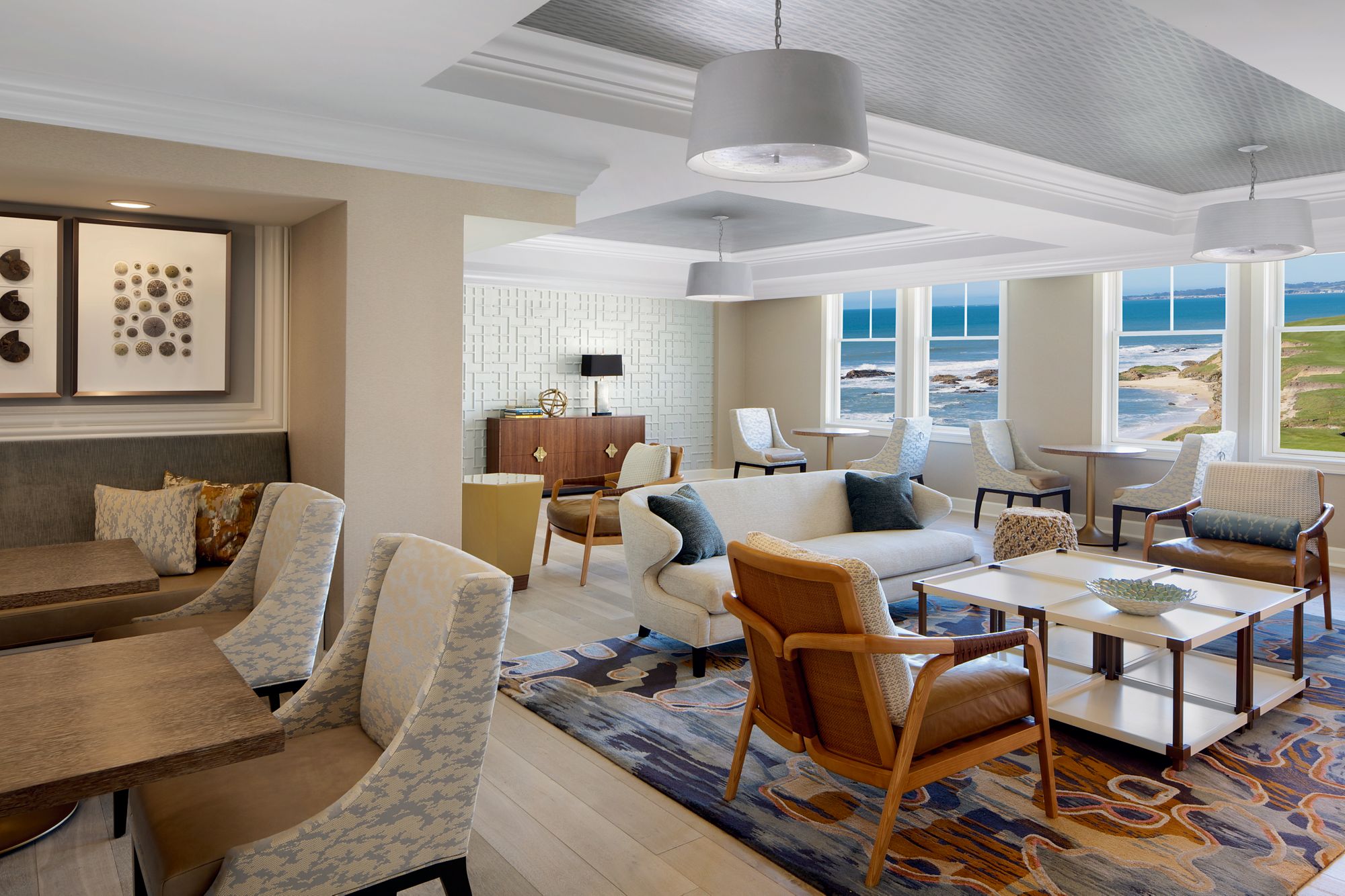 Ritz Carlton Half Moon Bay Club Lounge