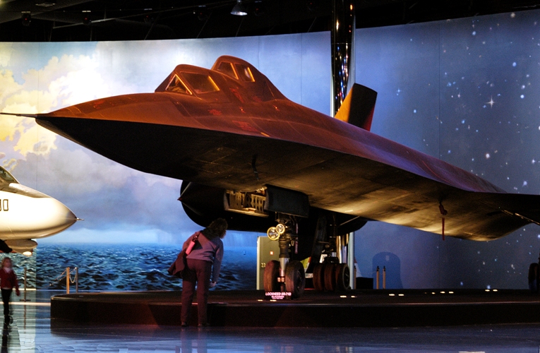SR 71B Blackbird at Air Zoo