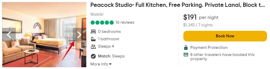 TripAdvisor Vacation Rentals detail