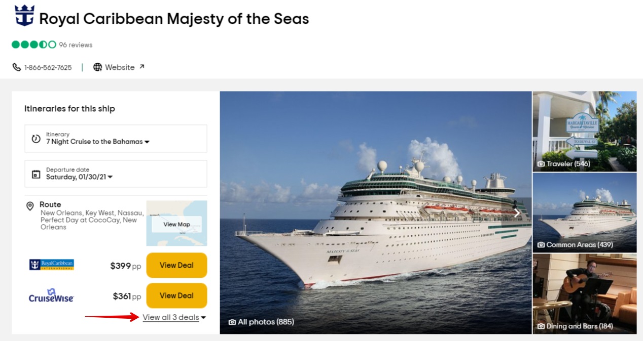 Tripadvisor cruise detailed