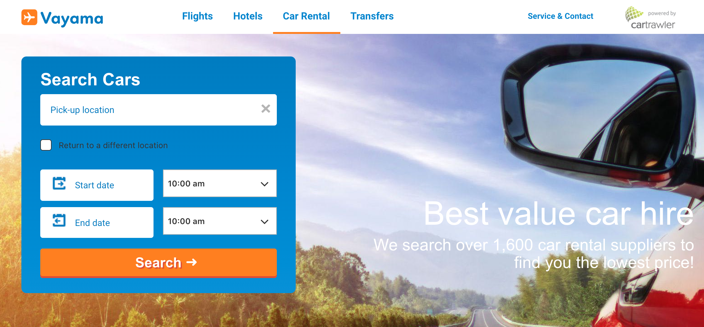 Vayama Car Rental