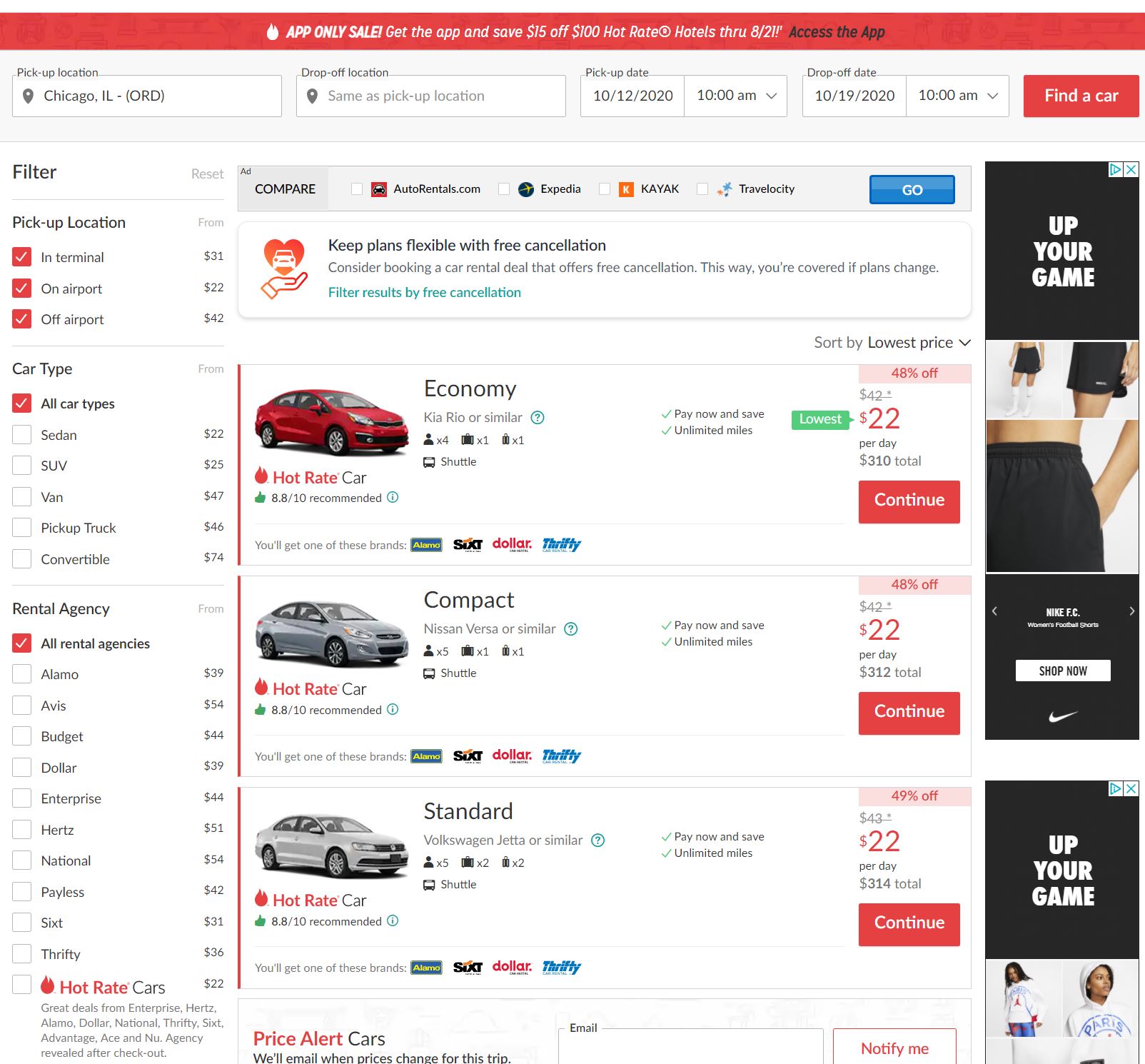 Hotwire Car Rental