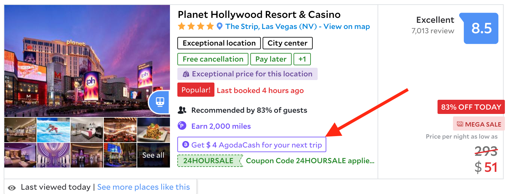 How to earn Agoda Cash