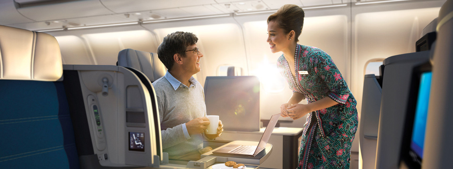 Malaysian Airlines business class