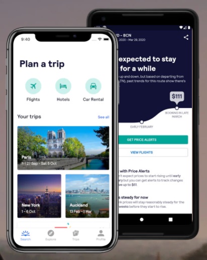 Skyscanner app