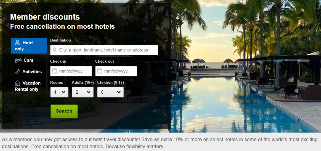 Travelocity Member Discounts