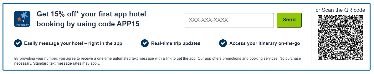 Travelocity app coupon