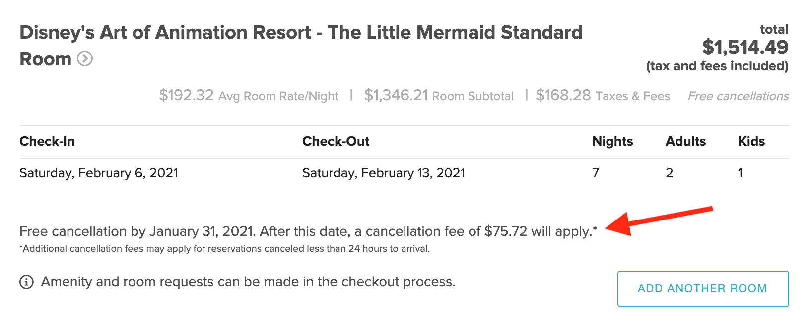 Undercover Tourist Hotel cancellation policy