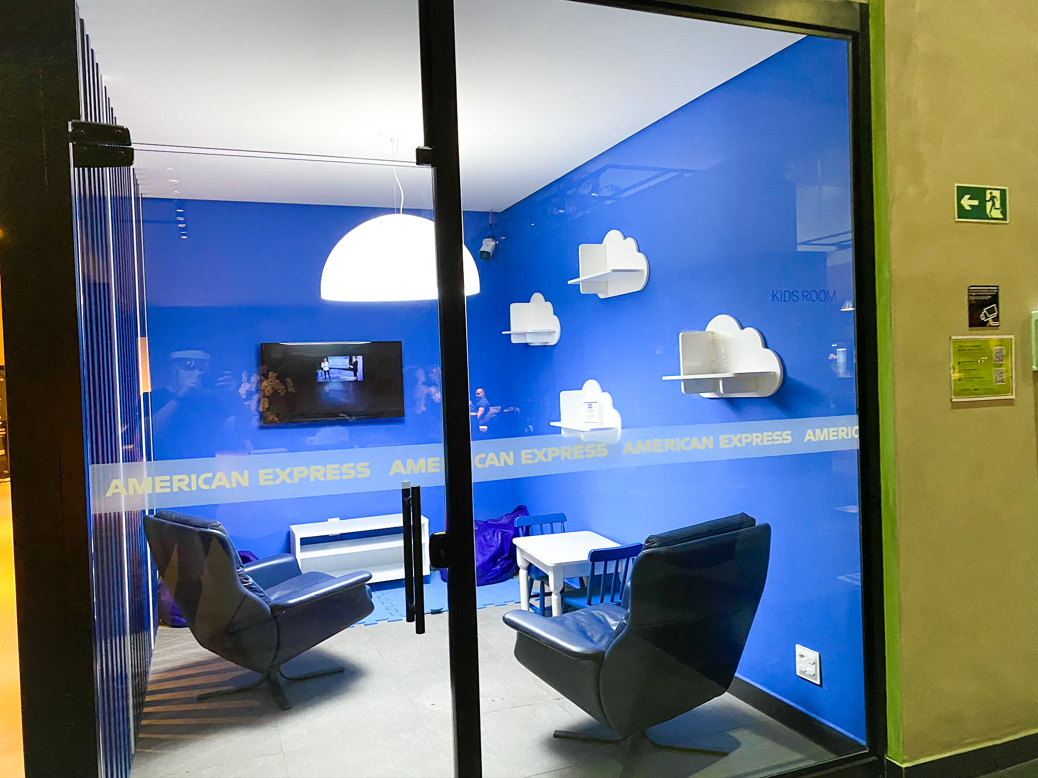 Kids Room at the American Express Lounge GRU Guarulhos International Airport
