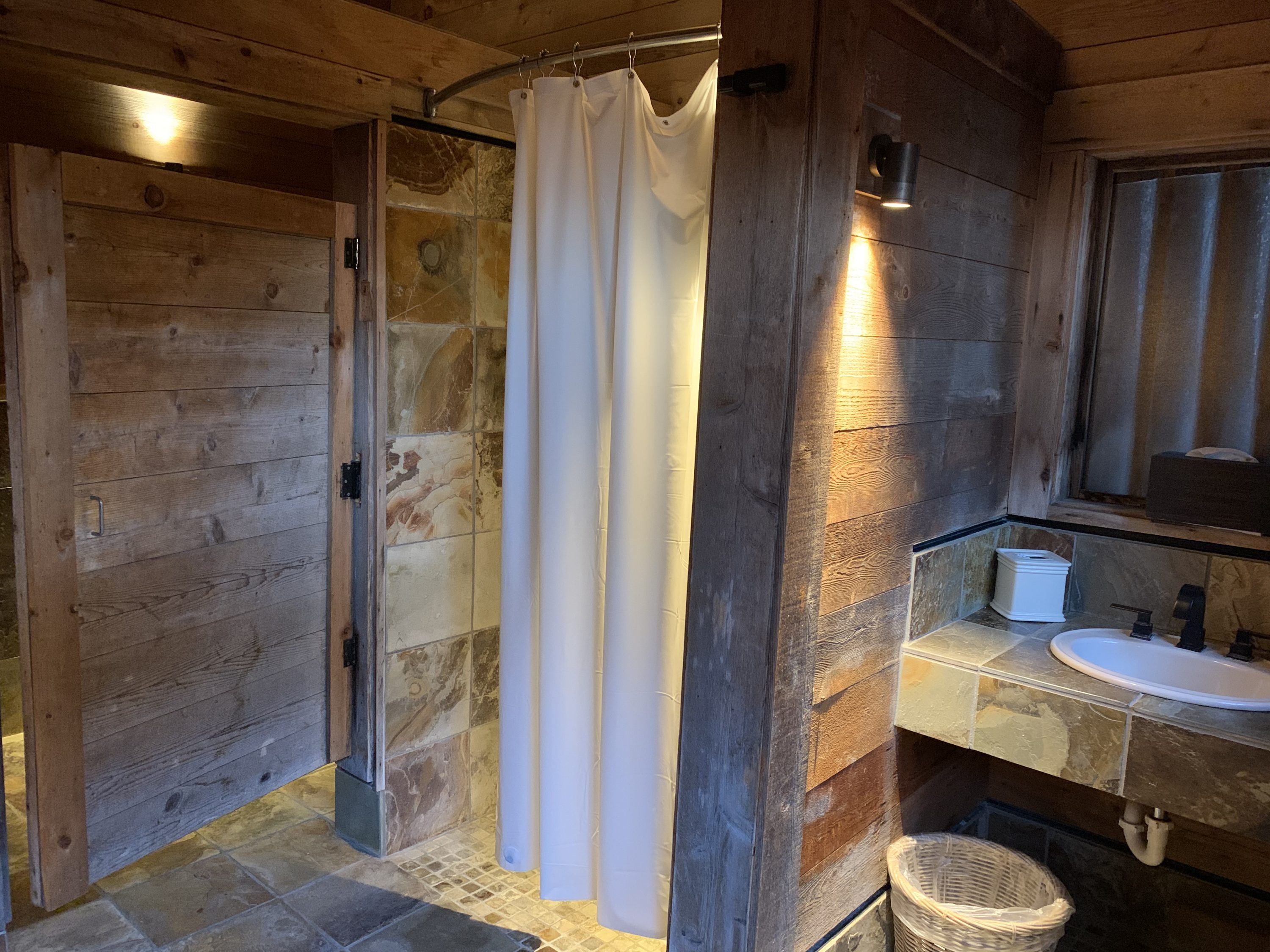 Ventana Big Sur an Alila Resort Japanese baths changing rooms