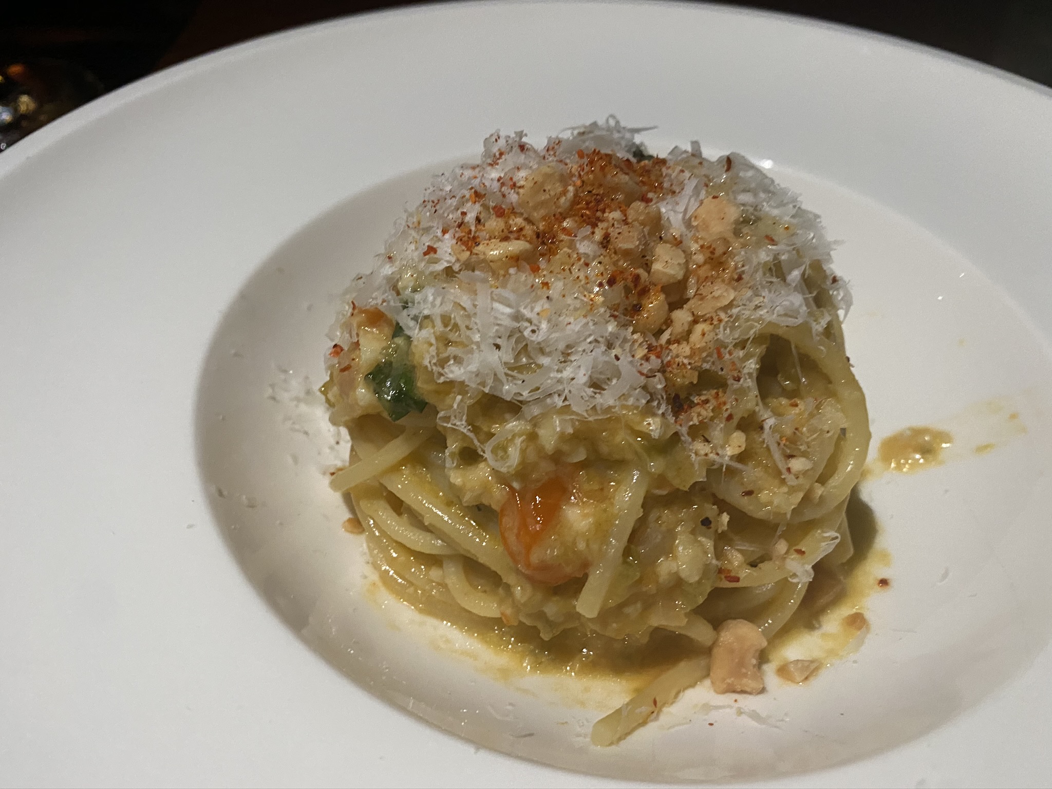 Ventana Big Sur an Alila Resort Sur House durum wheat spaghetti