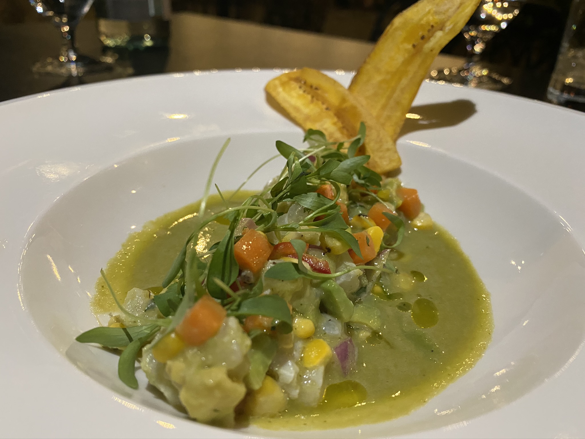 Ventana Big Sur an Alila Resort Sur House halibut ceviche