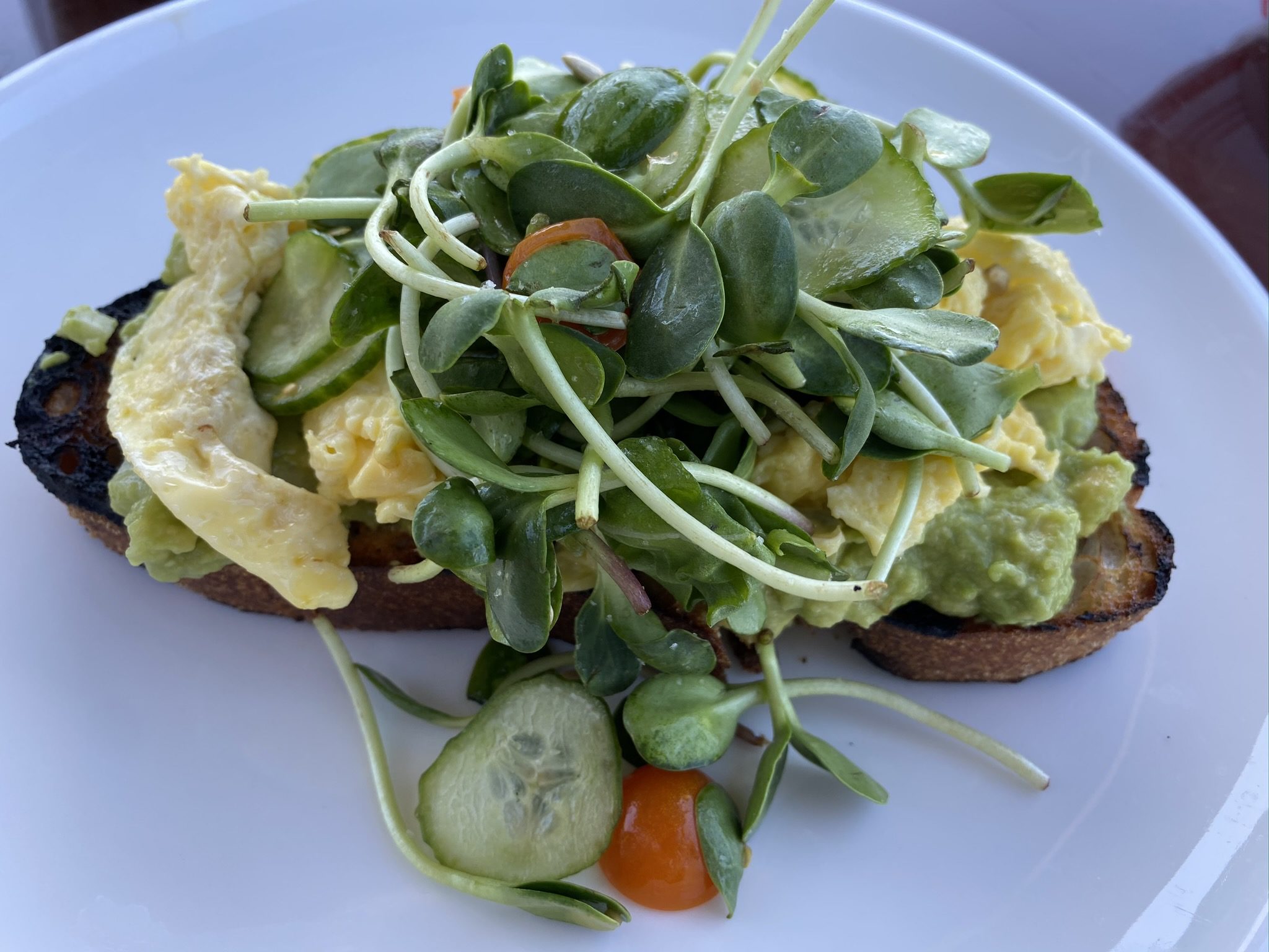 Ventana Big Sur an Alila Resort Sur House mashed avocado