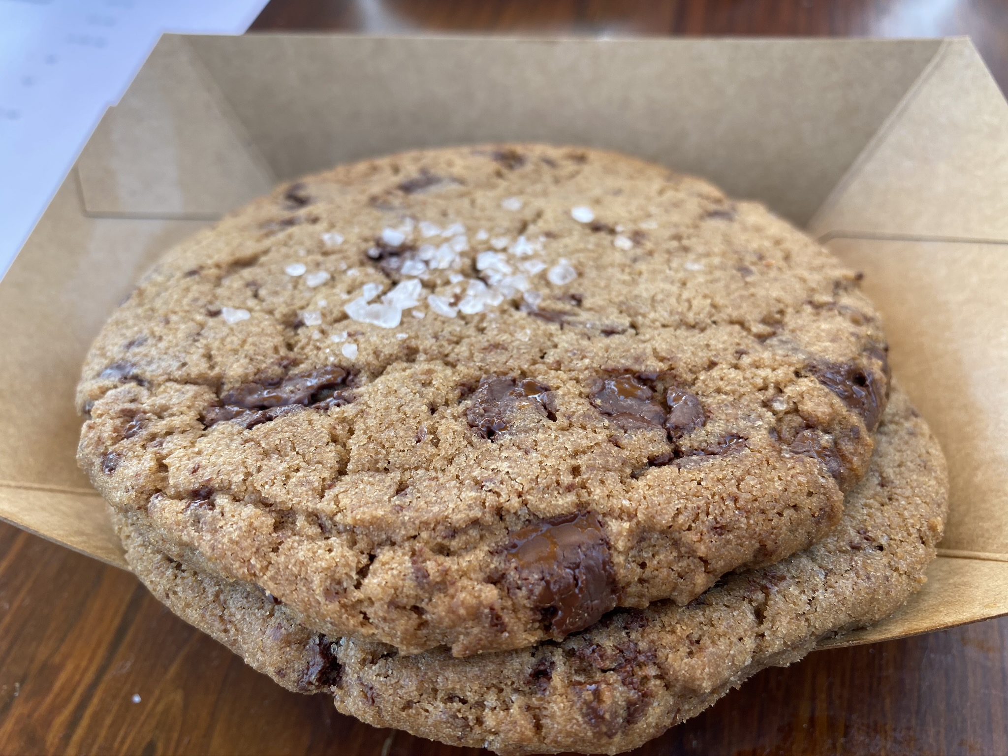 Ventana Big Sur an Alila Resort chocolate chip cookies