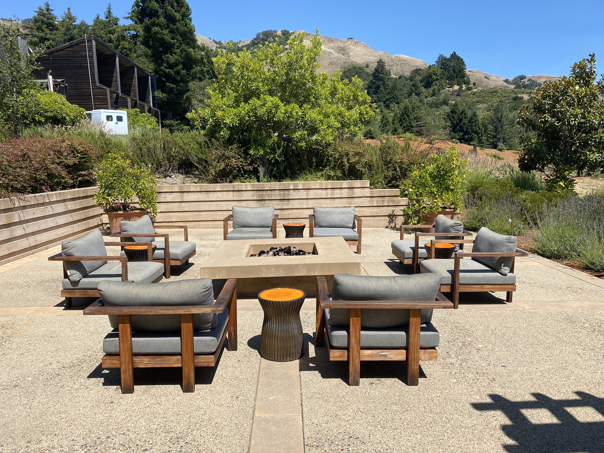 Ventana Big Sur an Alila Resort outdoor fire pit