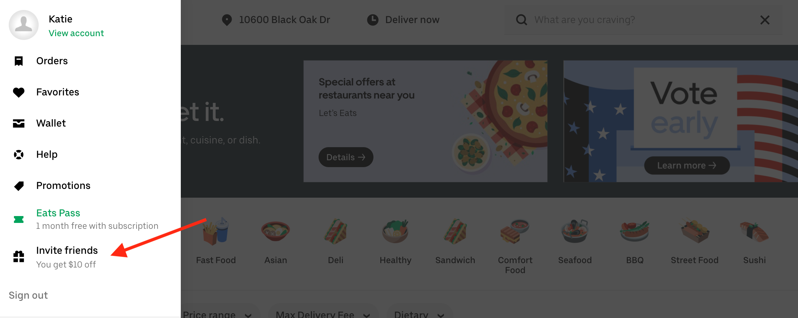 Uber Eats Refer A Friend