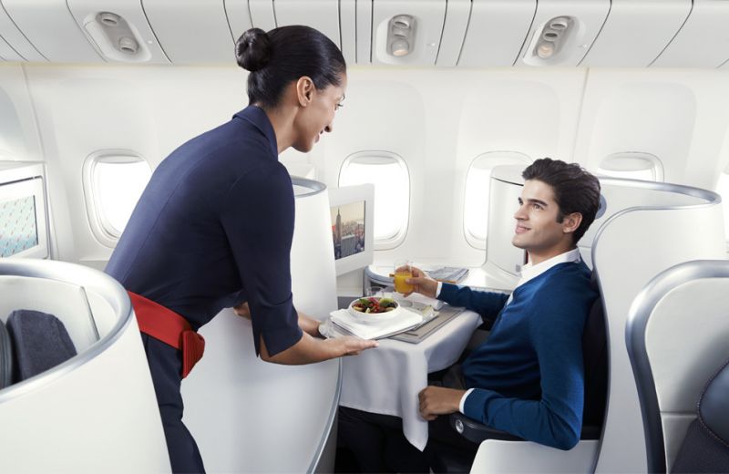 Air France business class