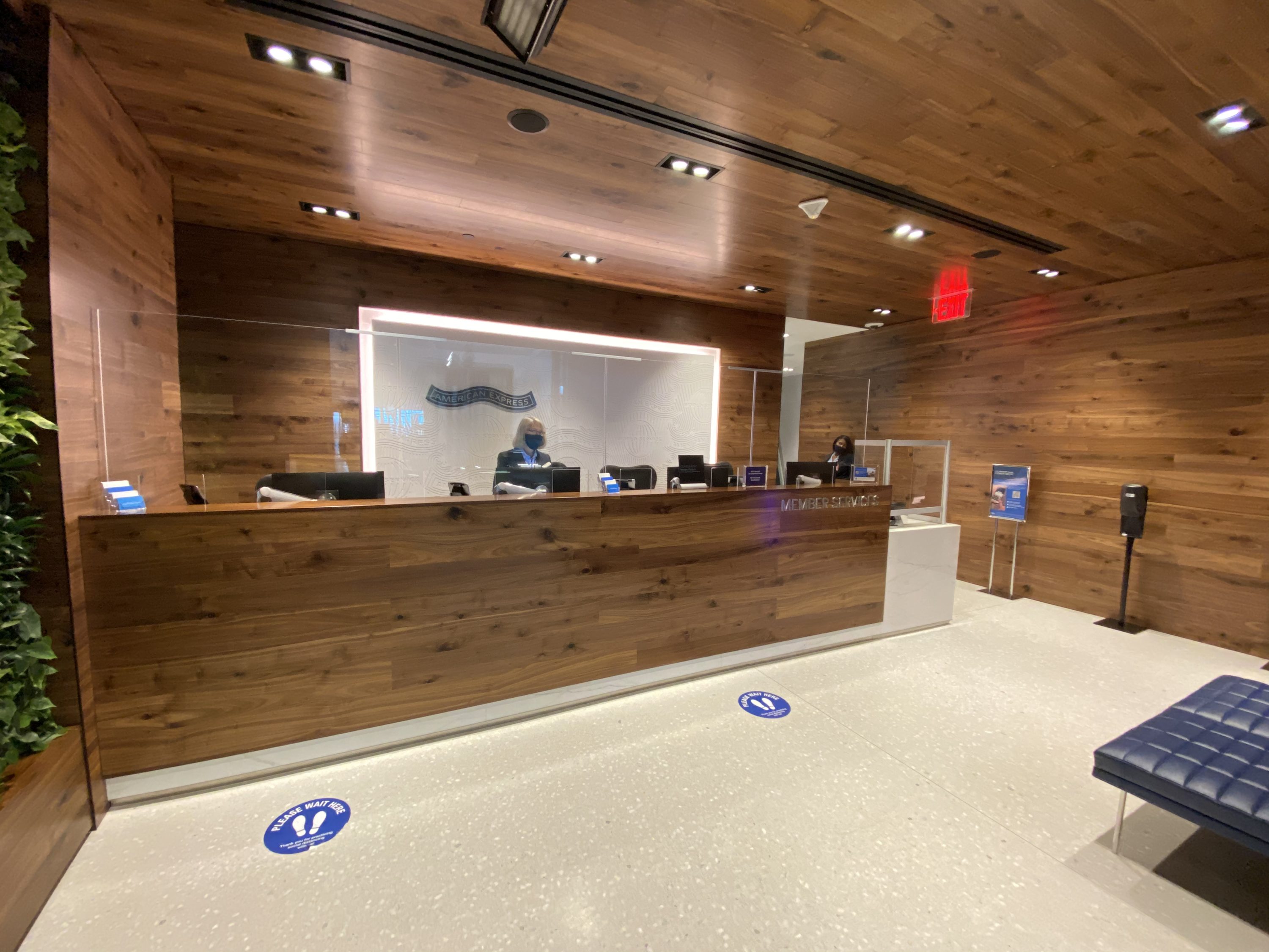 Centurion Lounge JFK Check In Desk