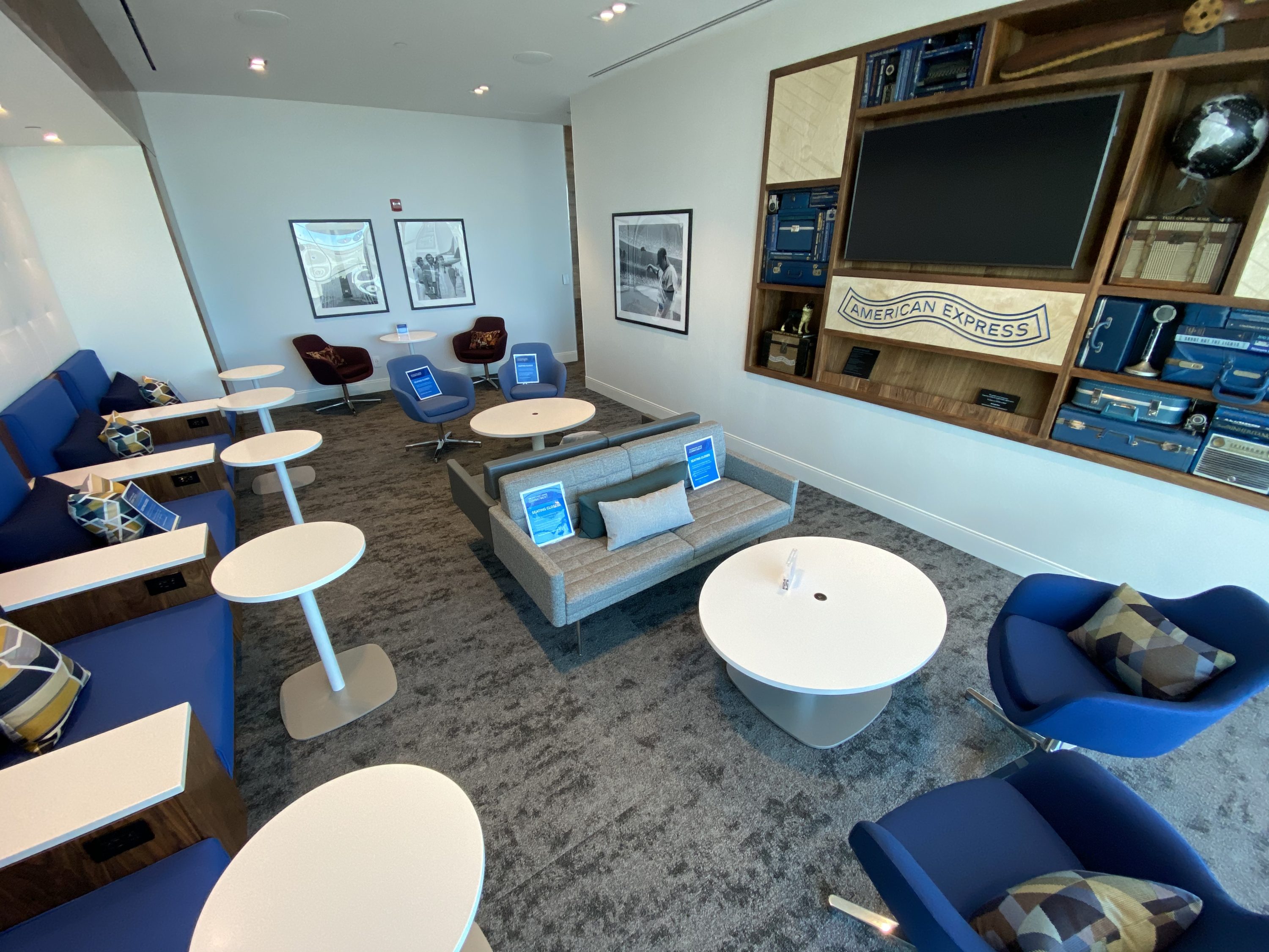 Centurion Lounge JFK Seating